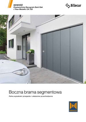 Boczna brama segmentowa