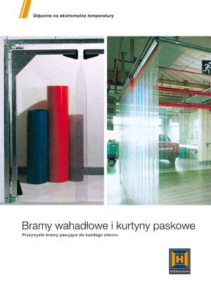 Bramy wahadłowe i kurtyny paskowe